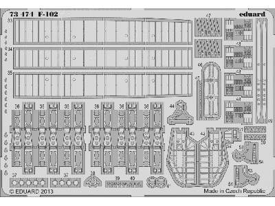 F-102 S. A. 1/72 - Meng - zdjęcie 3