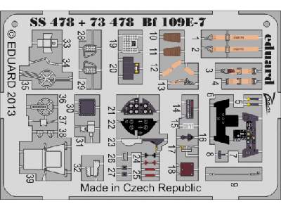 Bf 109E-7 S. A. 1/72 - Airfix - zdjęcie 1