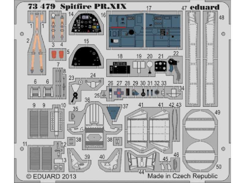Spitfire PR. XIX 1/72 - Airfix - zdjęcie 1