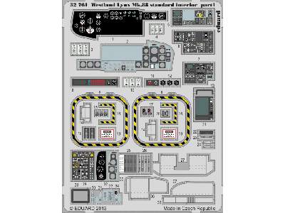 Lynx Mk.88 interior S. A. 1/32 - Revell - zdjęcie 2