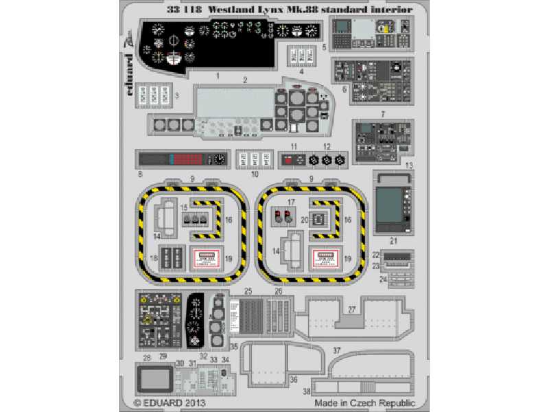 Lynx Mk.88 interior 1/32 - Revell - zdjęcie 1 Lynx Mk.88 interior 1/32 - Revell - zdjęcie 1