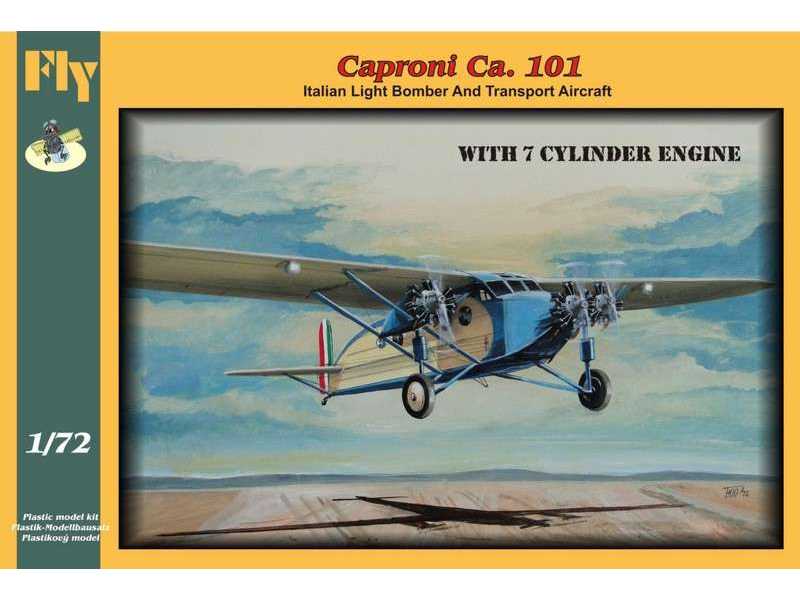 Caproni Ca.101 with 7 cilinder engine - zdjęcie 1 Caproni Ca.101 with 7 cilinder engine - zdjęcie 1