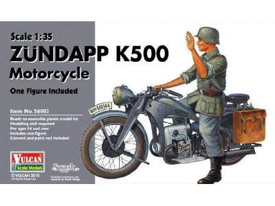 Zundapp K500 niemiecki motocykl - zdjęcie 1