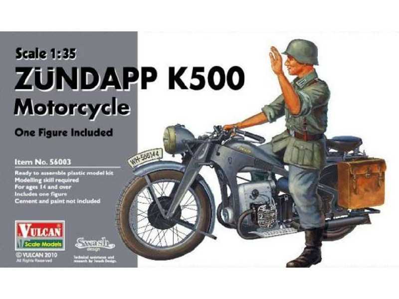 Zundapp K500 niemiecki motocykl - zdjęcie 1 Zundapp K500 niemiecki motocykl - zdjęcie 1