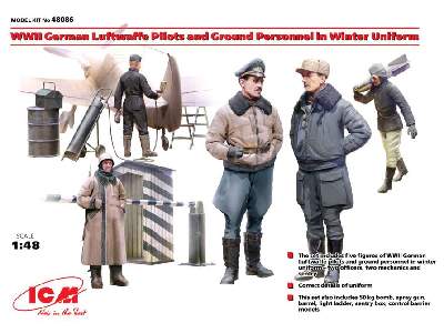Piloci i personel naziemny Luftwaffe - zimowe mundury - zdjęcie 5