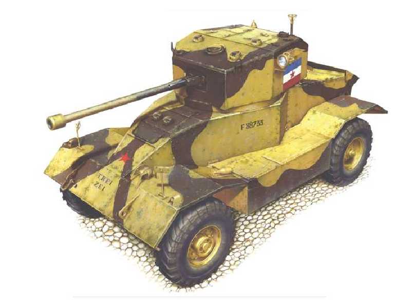 AEC Mk.II samochód pancerny - zdjęcie 1 AEC Mk.II samochód pancerny - zdjęcie 1