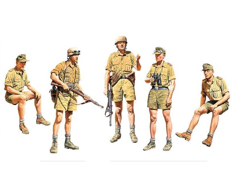 Niemieccy spadachroniarze i czołgiści - Włochy 1943 - zdjęcie 1 Niemieccy spadachroniarze i czołgiści - Włochy 1943 - zdjęcie 1