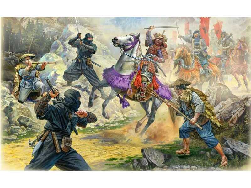 Ninja Wargame - Samurai Battles Game Expansion Set - zdjęcie 1 Ninja Wargame - Samurai Battles Game Expansion Set - zdjęcie 1