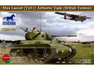 M22 Locust (T9E1) Airborne Tank - wersja brytyjska - zdjęcie 1