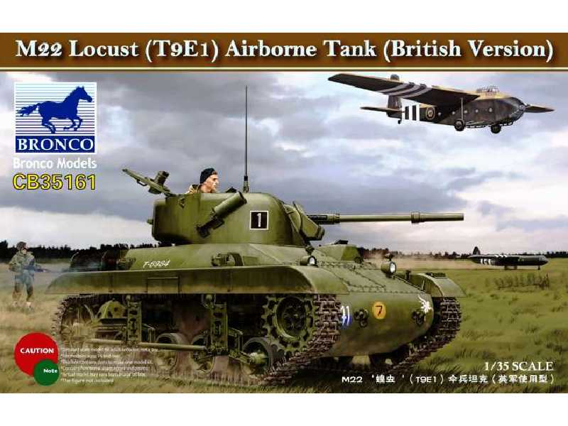 M22 Locust (T9E1) Airborne Tank - wersja brytyjska - zdjęcie 1