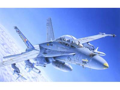 F/A-18 C/D Wild Weasel z farbami i klejem - zdjęcie 2