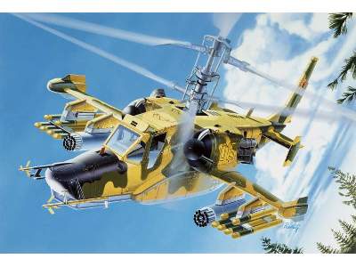 Kamov KA-50 Hokum z farbami i klejem - zdjęcie 2