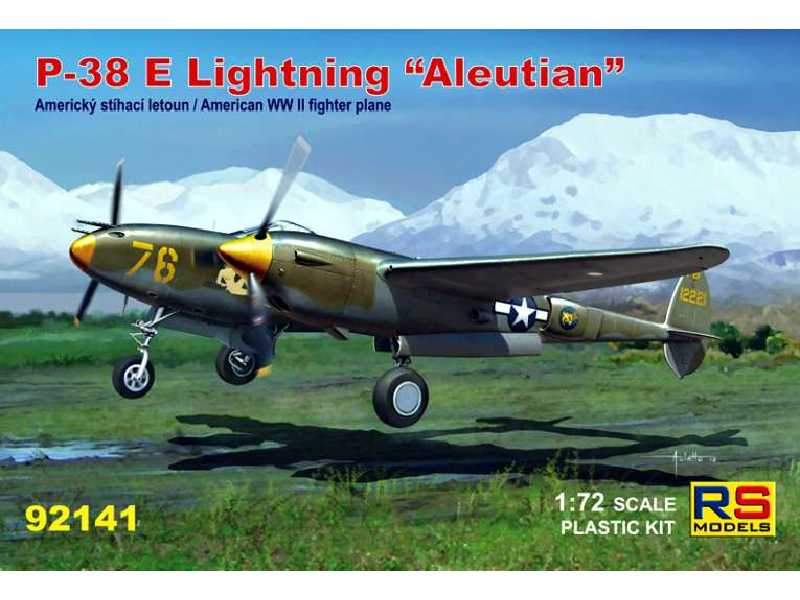P-38 E Lightning Aleutian - zdjęcie 1 P-38 E Lightning Aleutian - zdjęcie 1
