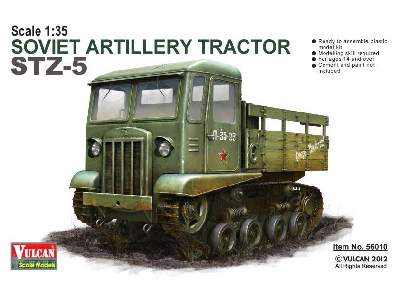 STZ-5 radziecki ciągnik artyleryjski - zdjęcie 1