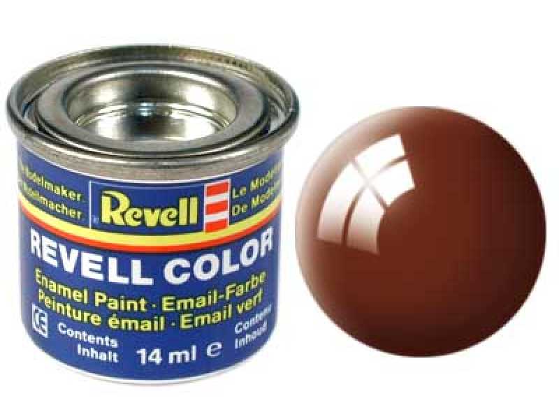 Farba nr 80 mud brown, gloss RAL 8003 - zdjęcie 1 Farba nr 80 mud brown, gloss RAL 8003 - zdjęcie 1
