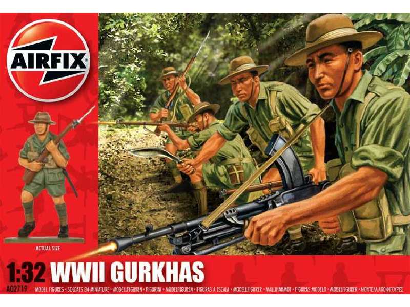 Gurkhowie - II Wojna Światowa - zdjęcie 1 Gurkhowie - II Wojna Światowa - zdjęcie 1