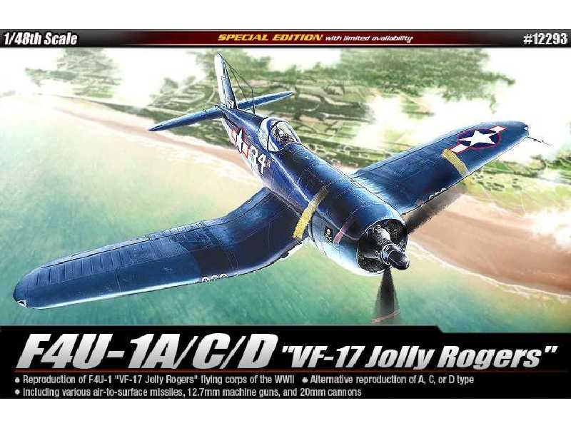 F4U-1A/C/D - VF-17 Jolly Rogers - zdjęcie 1 F4U-1A/C/D - VF-17 Jolly Rogers - zdjęcie 1
