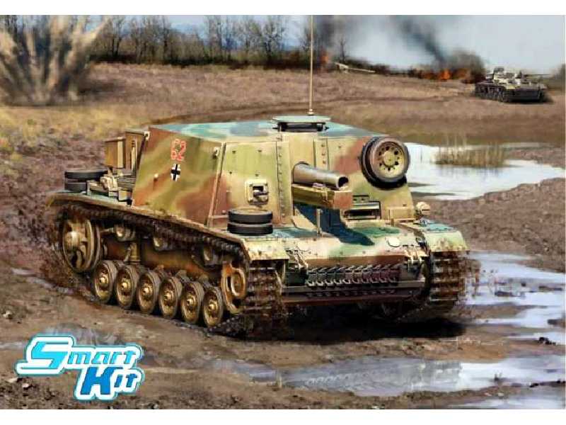 15cm Sturminfanteriegeschutz 33 - Smart Kit - zdjęcie 1 15cm Sturminfanteriegeschutz 33 - Smart Kit - zdjęcie 1