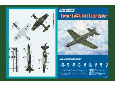 Dornier Do335 Pfeil - ciężki myśliwiec - Easy Kit - zdjęcie 4