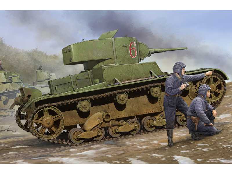 T-26 Mod.19331 radziecki czołg piechoty - zdjęcie 1 T-26 Mod.19331 radziecki czołg piechoty - zdjęcie 1
