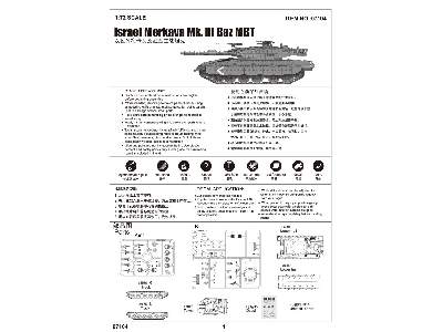 lsrael Merkava Mk. lll Baz MBT - zdjęcie 2