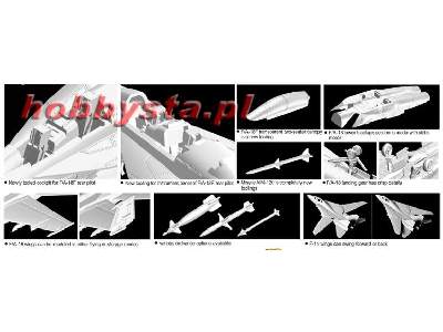 F14B Tomcat & F/A-18F Super Hornet - 2 szt. - zdjęcie 2