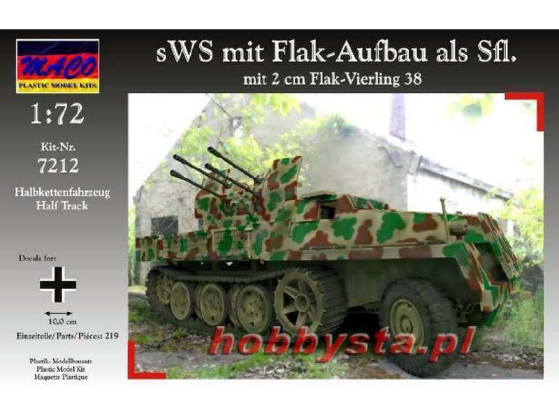 sWS armoured cab with 2 cm Flak-Vierling 38 - zdjęcie 1