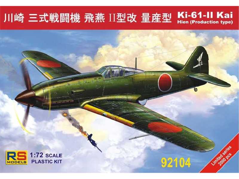 Ki-61 II Kai Hien with bubble canopy - zdjęcie 1 Ki-61 II Kai Hien with bubble canopy - zdjęcie 1
