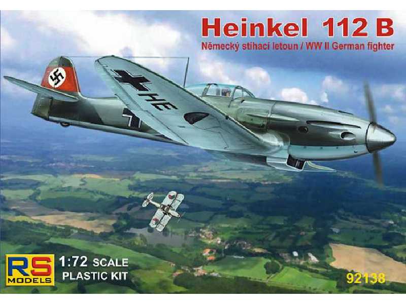 Heinkel 112 B Luftwaffe - zdjęcie 1 Heinkel 112 B Luftwaffe - zdjęcie 1