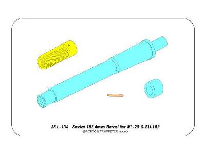 Lufa 152,4mm ML-20S do SU-152 - zdjęcie 10