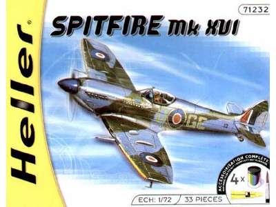 Spitfire MK XVI + farby, klej, pędzelek - zdjęcie 1