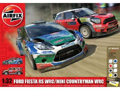 Ford Fiesta WRC & MINI Countryman WRC - zestaw podarunkowy - zdjęcie 1