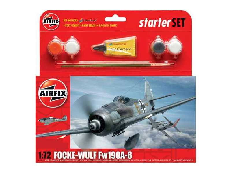 Focke Wulf 190A-8 - zestaw podarunkowy - zdjęcie 1 Focke Wulf 190A-8 - zestaw podarunkowy - zdjęcie 1