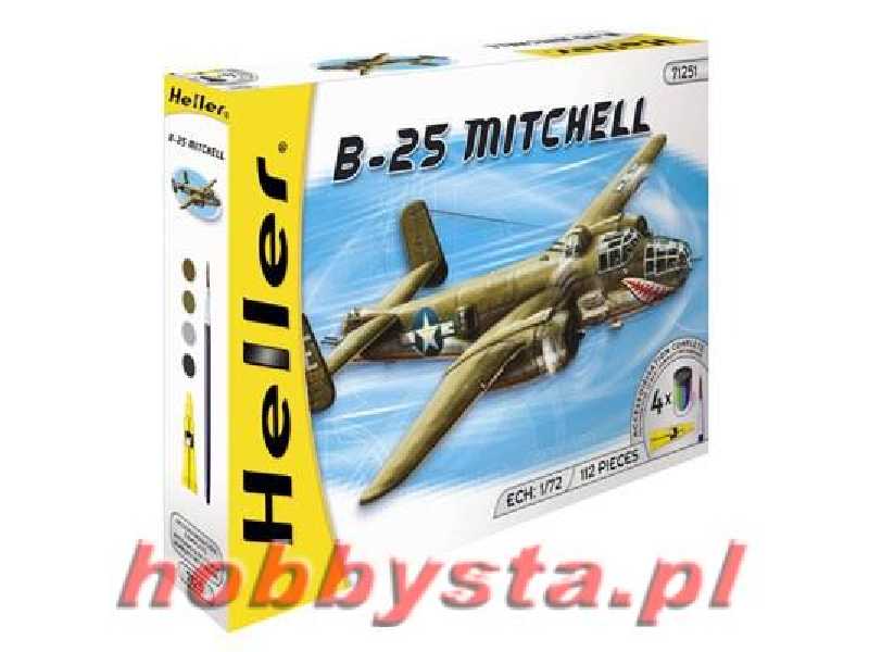 B-25 Mitchell + farby, klej, pędzelek - zdjęcie 1 B-25 Mitchell + farby, klej, pędzelek - zdjęcie 1