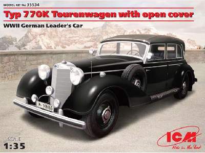 Mercedes 770K Tourenwagen with open cover  - zdjęcie 1