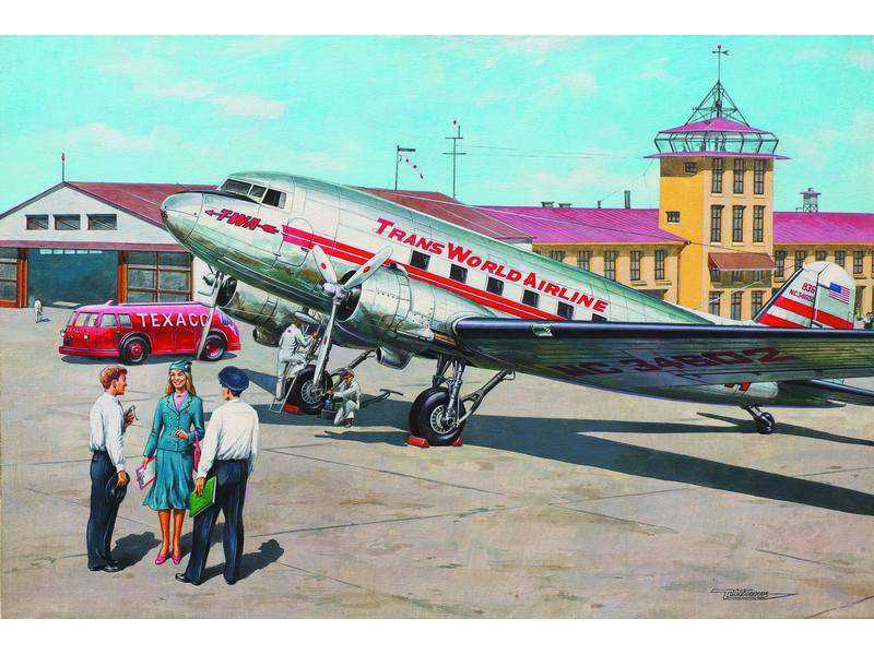 Douglas DC-3 TWA - zdjęcie 1 Douglas DC-3 TWA - zdjęcie 1
