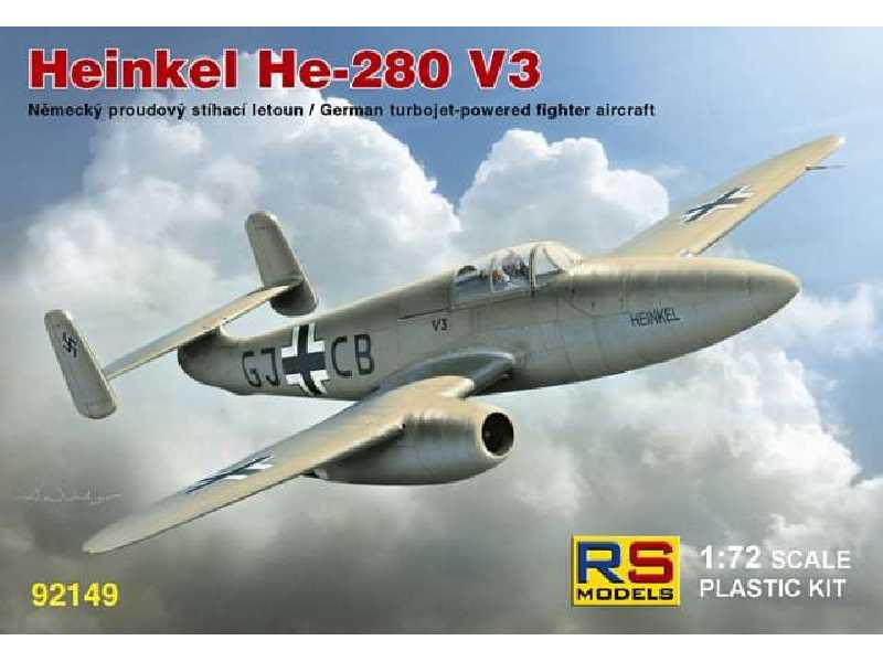 Heinkel He-280 z silnikiem HeS - zdjęcie 1 Heinkel He-280 z silnikiem HeS - zdjęcie 1