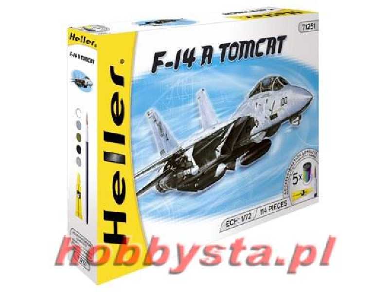 F-14 A Tomcat + farby, klej, pędzelek - zdjęcie 1 F-14 A Tomcat + farby, klej, pędzelek - zdjęcie 1