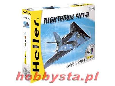 Nighthawk F-117A + farby, klej, pędzelek - zdjęcie 1