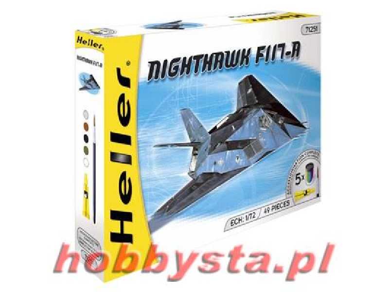 Nighthawk F-117A + farby, klej, pędzelek - zdjęcie 1