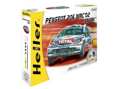 Peugeot 206 Safari '02 + farby, klej, pędzelek - zdjęcie 1