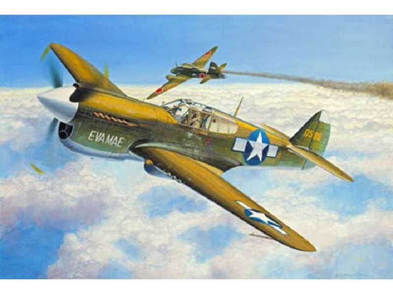 Micro Wings P-40E Warhawk - zdjęcie 1 Micro Wings P-40E Warhawk - zdjęcie 1