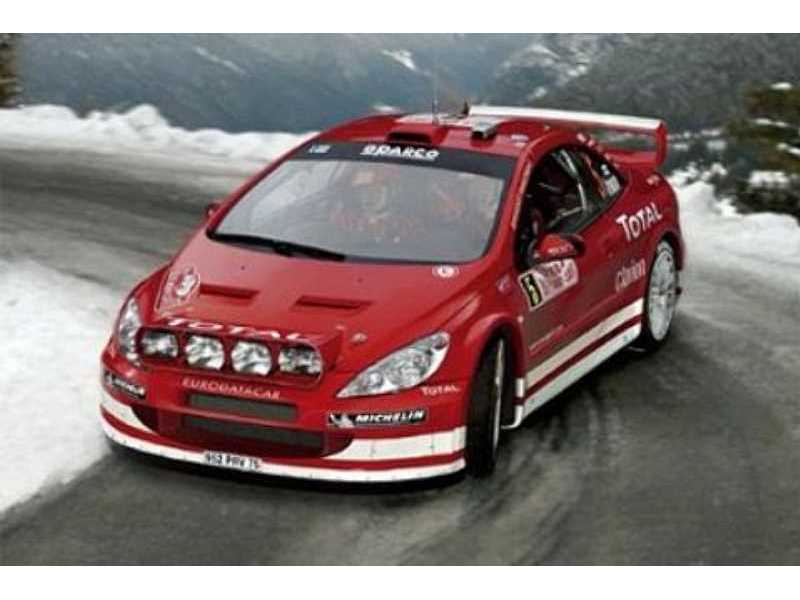 Peugeot 307 WRC'04 + farby, klej, pędzelek - zdjęcie 1 Peugeot 307 WRC'04 + farby, klej, pędzelek - zdjęcie 1