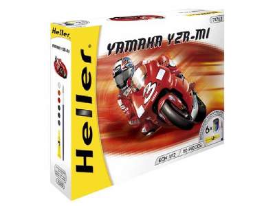 Yamaha YZR -1 + farby, klej, pędzelek - zdjęcie 1