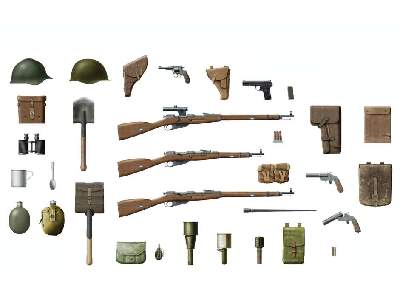 Broń i wyposażenie radzieckiej piechoty - zdjęcie 1