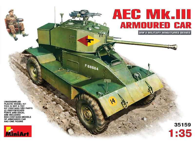 AEC Mk.III samochód pancerny - zdjęcie 1 AEC Mk.III samochód pancerny - zdjęcie 1