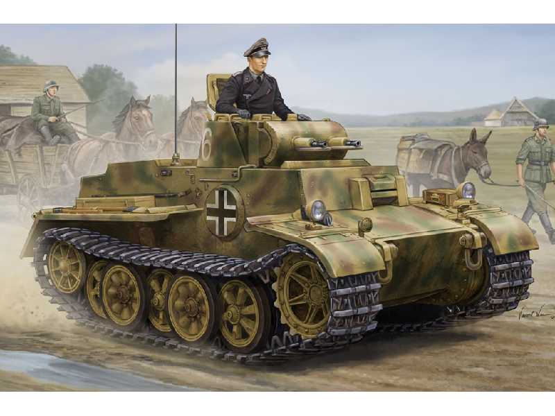 Czołg Pz.kpfw.I Ausf.F (VK18.01) - późny - zdjęcie 1