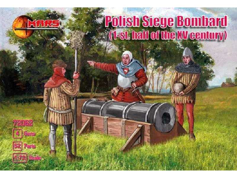 Polska bombarda - pierwsza połowa XV wieku - zdjęcie 1 Polska bombarda - pierwsza połowa XV wieku - zdjęcie 1