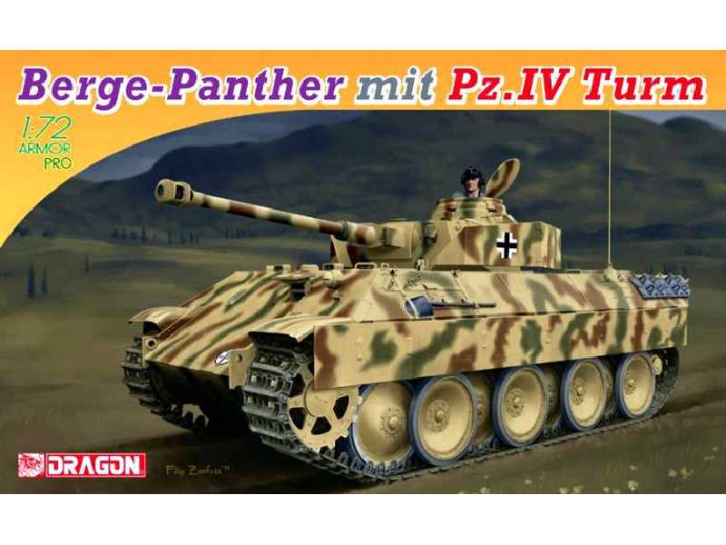Berge-Panther z wieżą Pz.Kpfw. IV - zdjęcie 1 Berge-Panther z wieżą Pz.Kpfw. IV - zdjęcie 1