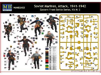 Radziecka piechota morska, Front Wschodni 1941-1942 - zdjęcie 2